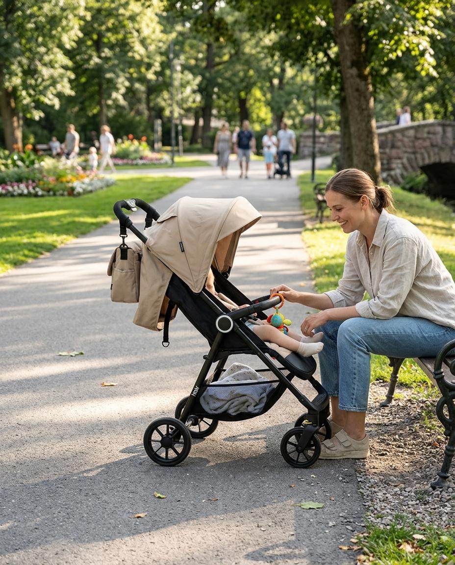 LORELLI KOLICA ZA BEBE NOIR (22KG MAX) - BEIGE